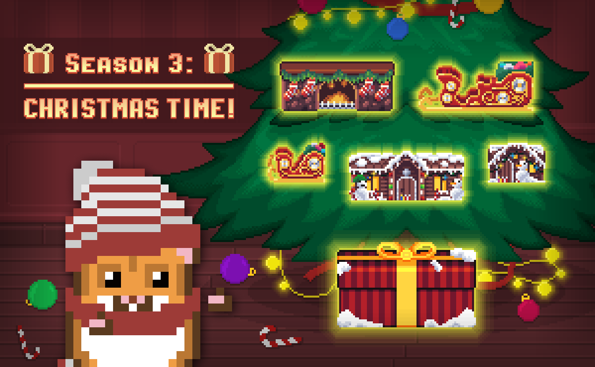 It’s Christmas Time! Season III, Drops from games, Merge and new rewards!