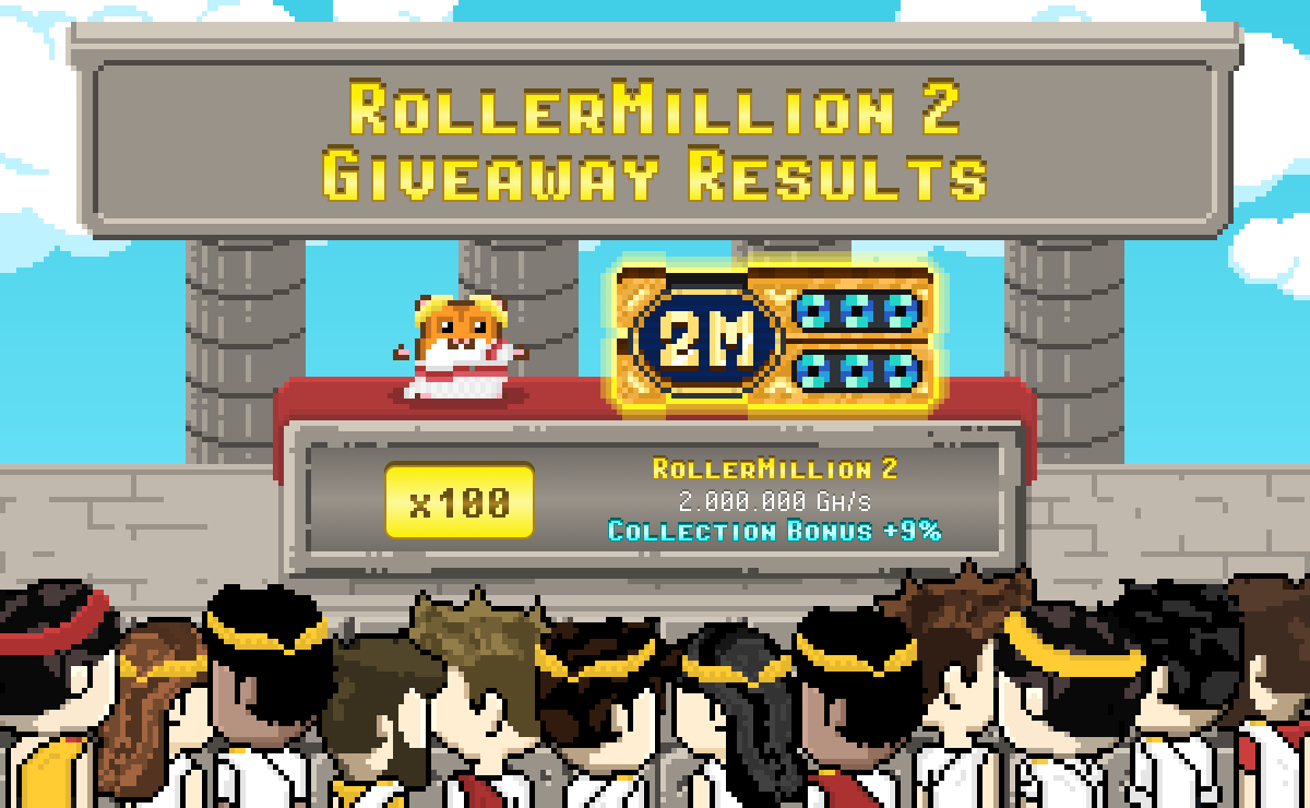 RollerMillion 2 Giveaway Results: meet the lucky winners!
