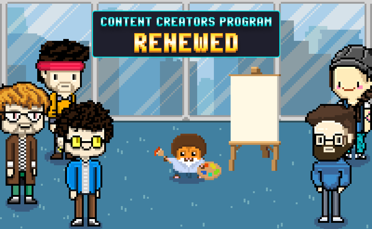 Content Creators Program RENEWED!