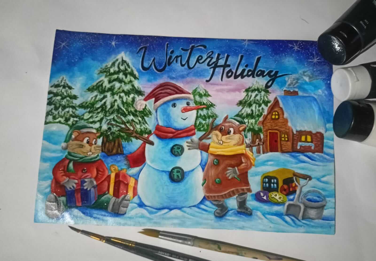 Meet the Winners of the Winter Holidays Art Contest — RollerCoin Blog