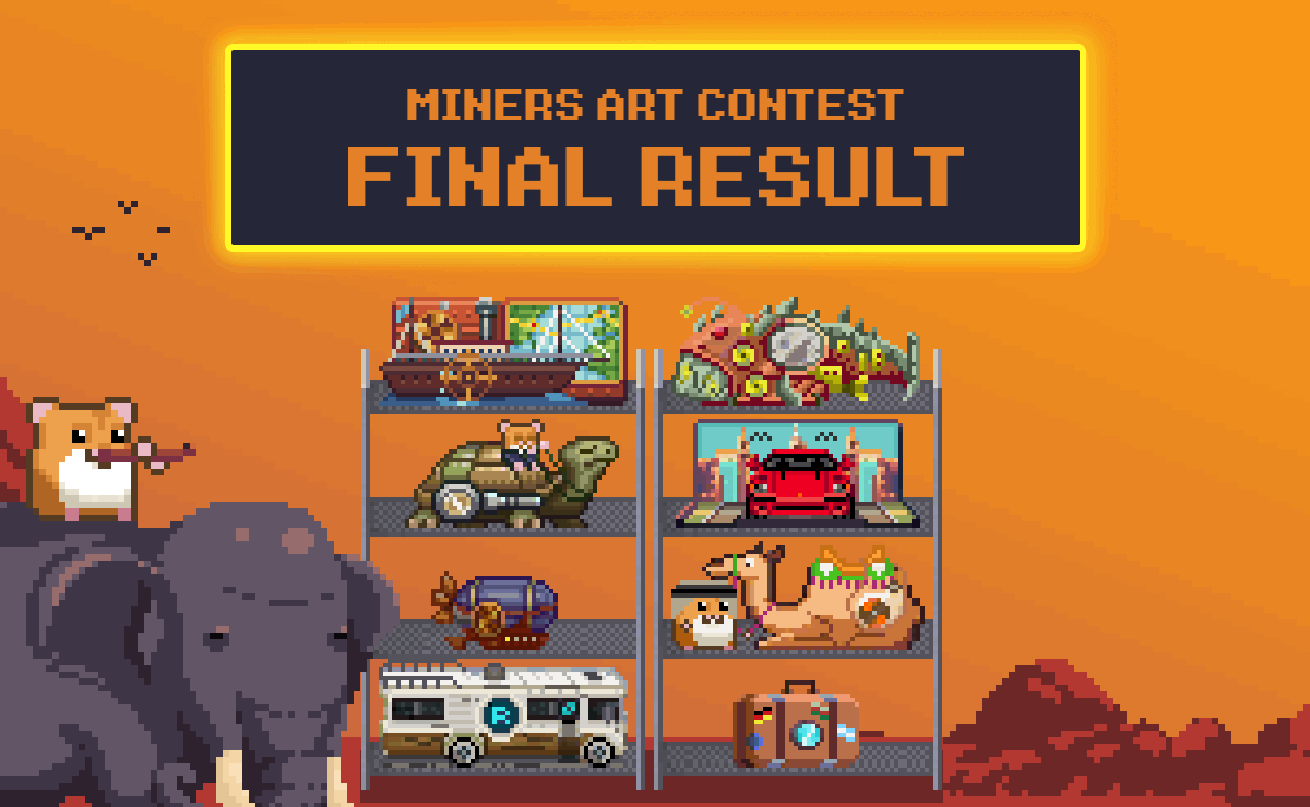 Miners Art Contest: Around RollerCoin in 80 Days Results!
